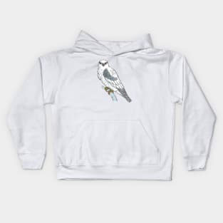 Black-shouldered Kite Kids Hoodie